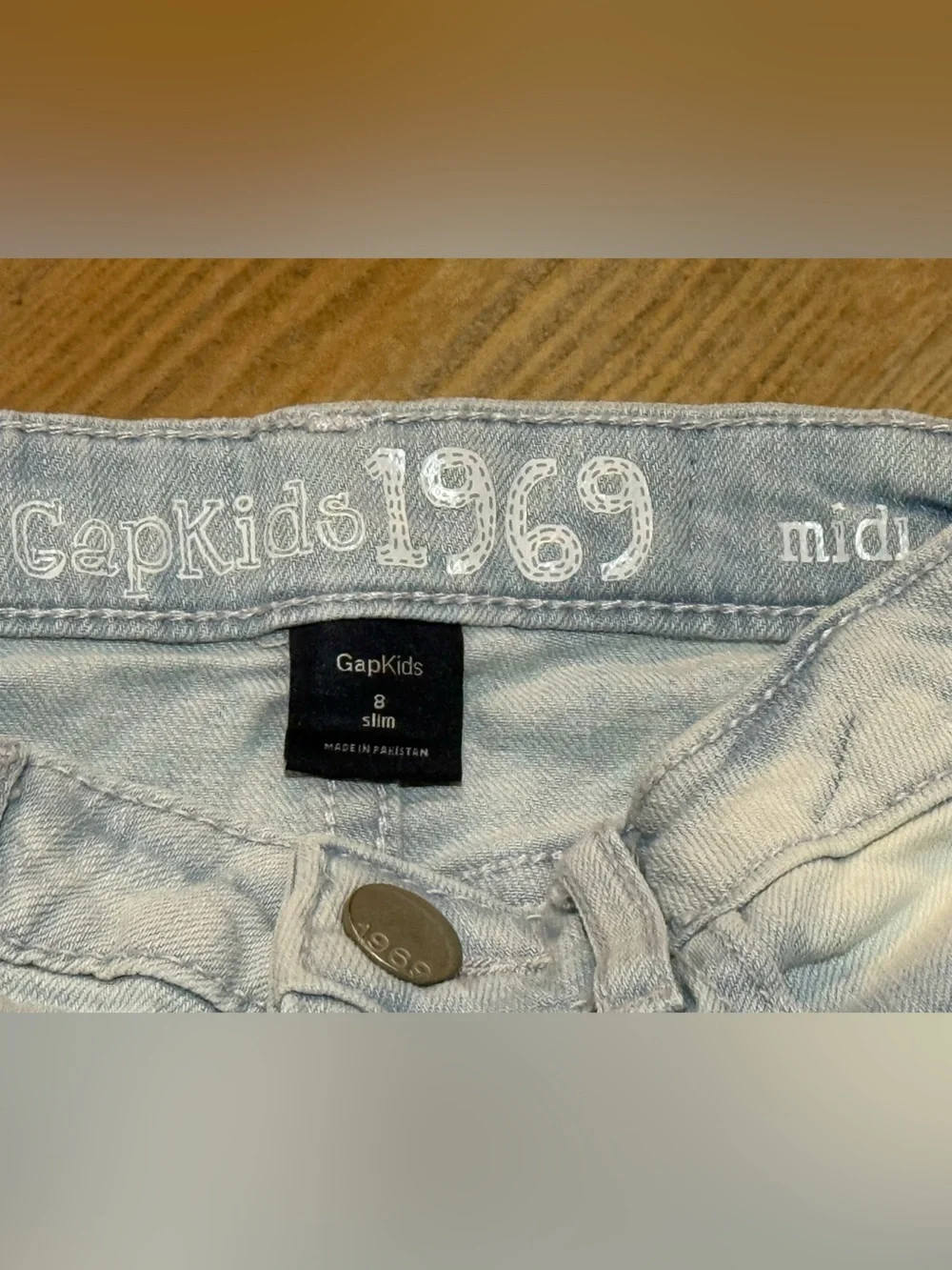 GAPKids Light Wash Denim Shorts
